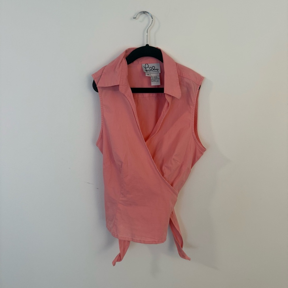 Lily Pulitzer Sleeveless Wrap Top